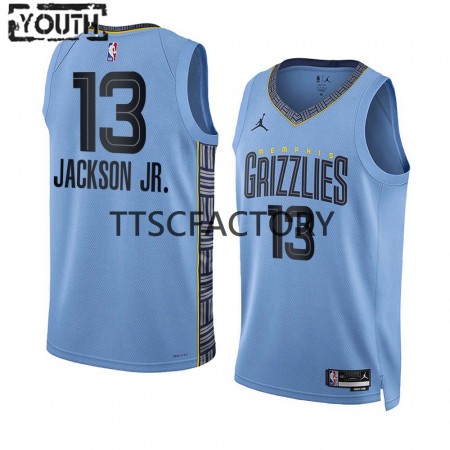 Maglia NBA Memphis Grizzlies Jaren Jackson Jr. 13 Jordan 2022-23 Statement Edition Blu Swingman - Bambino